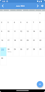 Simple Calendar penulis hantaran