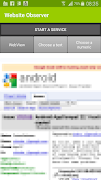 Website Observer syot layar 1