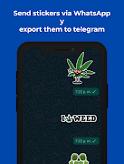 Weed Stickers screenshot 1