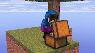 Maps One Block for Minecraft poster