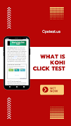 Kohi Click Test ảnh chụp màn hình 1
