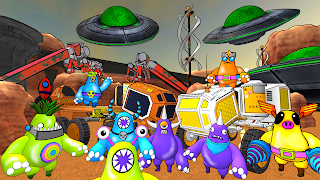 Mars Alien Neighbor Plakat