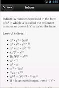 Maths Formulas تصوير الشاشة 2