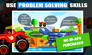 Blaze Power Tires Race Game plakat