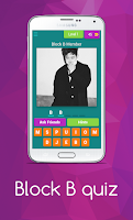 Block B quiz: Guess the Member and Song Plakat