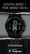 Digital Basic 1 Wear OS 5+ скриншот 2