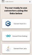 Code Convert स्क्रीनशॉट 1
