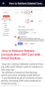 Guide For SIM Card Data Recovery Free Ekran Görüntüsü 3