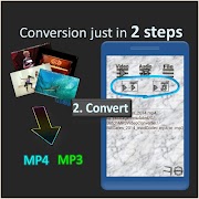 برنامه‌نما Batch MP3 Video Converter عکس از صفحه