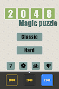 برنامه‌نما 2048 Magic Puzzle عکس از صفحه
