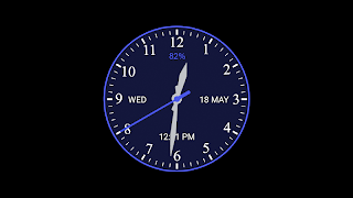 Analog Clock Wallpaper 截圖 3