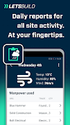 LetsBuild Site Diary Cartaz