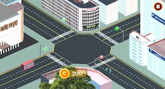 Poster Traffic Control game