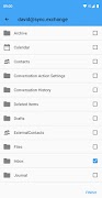 Exchange Folder Sync স্ক্রিনশট 3