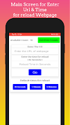 Auto Reloder Web Tab Reloader syot layar 1