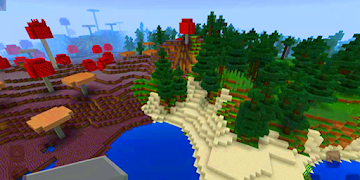 Mincraft 3D Block Crafting World Plakat