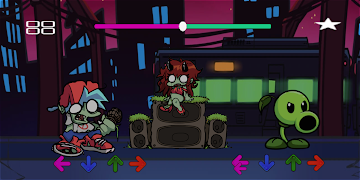 Plants vs Rappers FNF Modd 海報