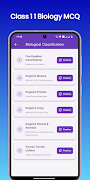 Class 11 Biology MCQ ภาพหน้าจอ 1