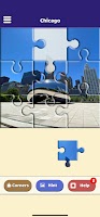Chicago Sightseeing Puzzle الملصق