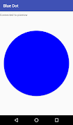 Blue Dot Affiche