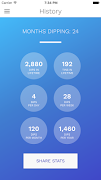 برنامه‌نما DipQuit Pro: Quit Dipping Smok عکس از صفحه