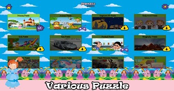 Princess Jigsaw Puzzle 스크린샷 1