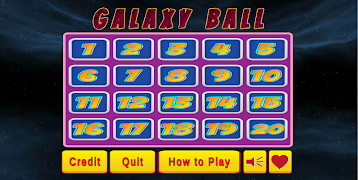 Galaxy Ball screenshot 1