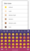 برنامه‌نما BlueKey Keyboard عکس از صفحه
