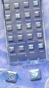 Blue Texture Launcher Theme 截圖 6
