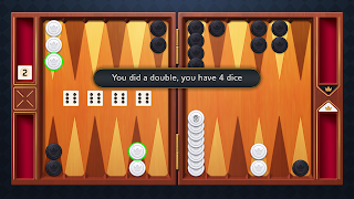 2 Schermata Backgammon: Dice Board Game