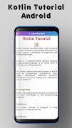 Kotlin Tutorial - Android Ekran Görüntüsü 3