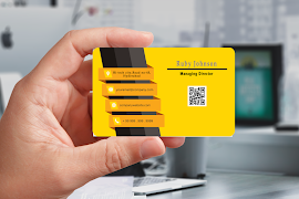 Business Card Maker & Visiting syot layar 3