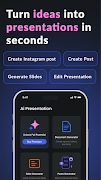 AI Presentation Maker & Slides 포스터