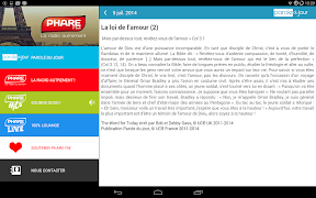 PHARE FM syot layar 7