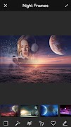 Night Frames: Photo Effect App 海报