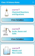 Class 10 Science Solution screenshot 1