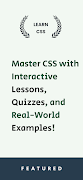 Learn CSS™ Plakat