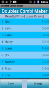 Doubles Combi Maker imagem de tela 5