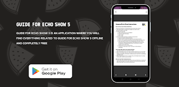 Guide for Echo Show 5 screenshot 2