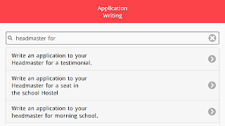 English Application Writing 截图 5
