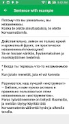 Finnish Russian Dictionary screenshot 4