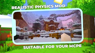 Realistic Physics Mod MCPE ภาพหน้าจอ 1
