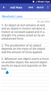 My Notes screenshot 1