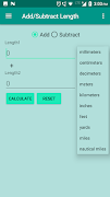 برنامه‌نما Length Converter: convert mm,c عکس از صفحه