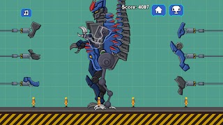 Robot Dino T-Rex Attack ภาพหน้าจอ 3