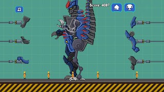 Robot Dino T-Rex Attack 스크린샷 3