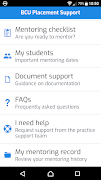 BCU Placement Support Screenshot 2