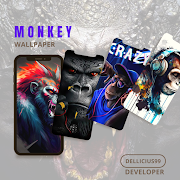 Monkeys Wallpaper ภาพหน้าจอ 3