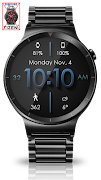 Material Shadow HD Watch Face Ekran Görüntüsü 7