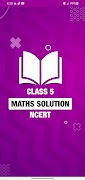 Class 5 Maths Solution Book الملصق